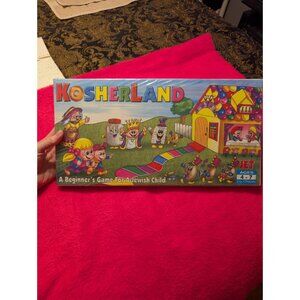 Kosherland Board Game New Sealed 1985 Jewish Educational Vintage